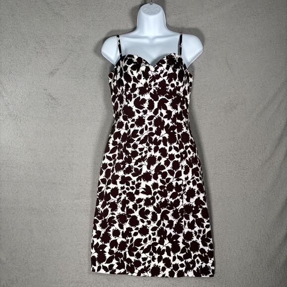 Donna Ricco Size 6 Spaghetti Strap Sweetheart Ribbed Babydoll Dress Y2K Grunge - Picture 1 of 16